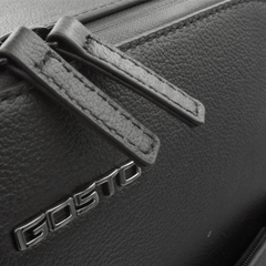 Mochila de piel auténtica Gosto